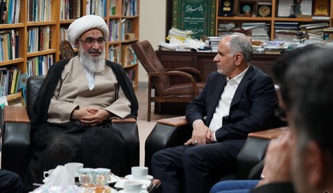 تصاویر/ دیدار وزیر دادگستری با نماینده ولی فقیه در بوشهر