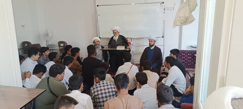 تصاویر / آغاز دوره میثاق طلبگی ۲ مدارس علمیه هرمزگان در شهر مقدس قم