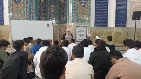 تصاویر / آغاز دوره میثاق طلبگی ۲ مدارس علمیه هرمزگان در شهر مقدس قم