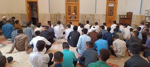 تصاویر / آغاز دوره میثاق طلبگی ۲ مدارس علمیه هرمزگان در شهر مقدس قم