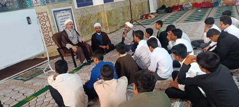 تصاویر / آغاز دوره میثاق طلبگی ۲ مدارس علمیه هرمزگان در شهر مقدس قم