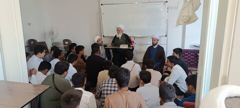 تصاویر / آغاز دوره میثاق طلبگی ۲ مدارس علمیه هرمزگان در شهر مقدس قم