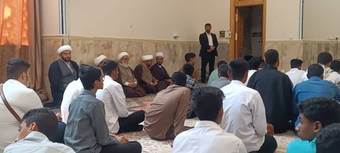 تصاویر / آغاز دوره میثاق طلبگی ۲ مدارس علمیه هرمزگان در شهر مقدس قم