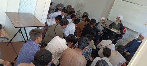 تصاویر / آغاز دوره میثاق طلبگی ۲ مدارس علمیه هرمزگان در شهر مقدس قم