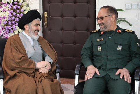تصاویر/ دیدار نماینده ولی فقیه در آذربایجان غربی با فرمانده سپاه شهداء