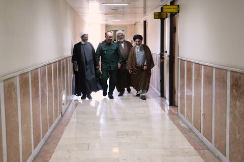 تصاویر/ دیدار نماینده ولی فقیه در آذربایجان غربی با فرمانده سپاه شهداء