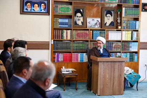 تصاویر | دیدار فرماندار و معاونین شهرستان تبریز با نماینده ولی فقیه در استان آذربایجا شرقی