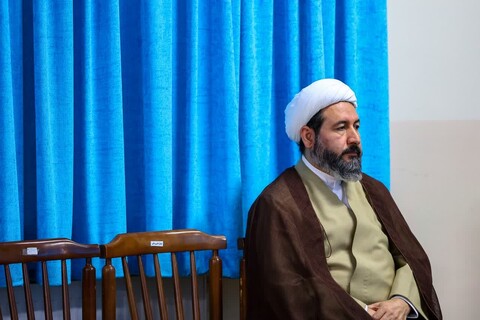 تصاویر | درس اخلاق نماینده ولی فقیه در استان در حوزه علمیه خواهران تبریز