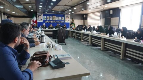 تصاویر / نشت اصحاب رسانه استان قزوین با فرمانده سپاه استان قزوین