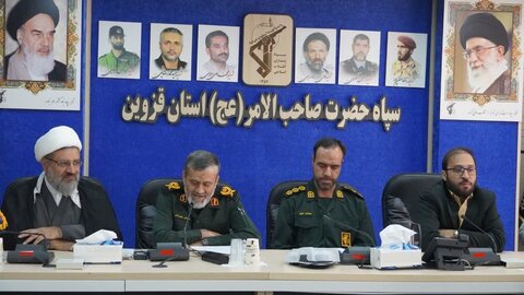 تصاویر / نشت اصحاب رسانه استان قزوین با فرمانده سپاه استان قزوین