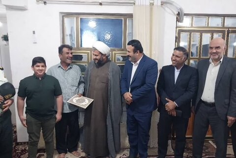 تصاویر/ دیدار با خانواده جانبازان در دیلم