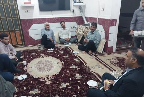 تصاویر/ دیدار با خانواده جانبازان در دیلم