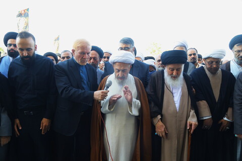  تشییع پیکر مرحوم حجت الاسلام والمسلمین عالمی