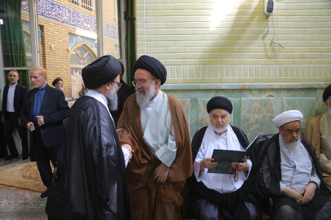  تشییع پیکر مرحوم حجت الاسلام والمسلمین عالمی