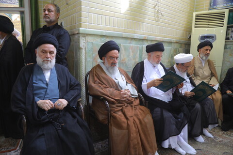  تشییع پیکر مرحوم حجت الاسلام والمسلمین عالمی