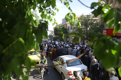  تشییع پیکر مرحوم حجت الاسلام والمسلمین عالمی