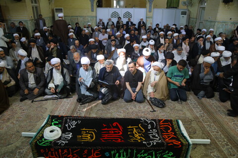  تشییع پیکر مرحوم حجت الاسلام والمسلمین عالمی