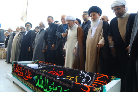  تشییع پیکر مرحوم حجت الاسلام والمسلمین عالمی