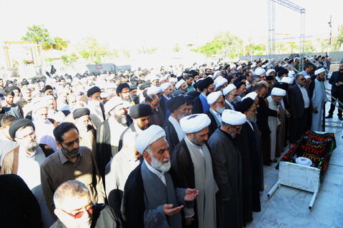  تشییع پیکر مرحوم حجت الاسلام والمسلمین عالمی