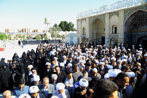  تشییع پیکر مرحوم حجت الاسلام والمسلمین عالمی