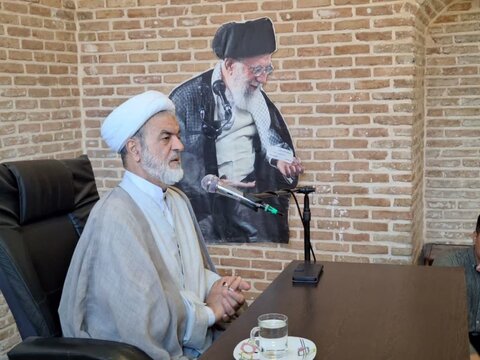 حضور استاد اخلاق حوزه در مدرسه علمیه صالحیه قزوین