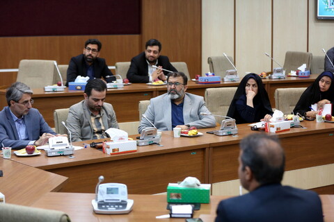 تصاویر/ نشست خبری دانشگاه علوم پزشکی قم