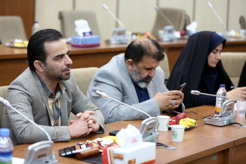 تصاویر/ نشست خبری دانشگاه علوم پزشکی قم