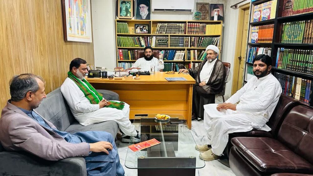 اصغریہ آرگنائیزیشن پاکستان کے مرکزی صدر کی علامہ افتخار نقوی اور علامہ عارف واحدی سے ملاقات