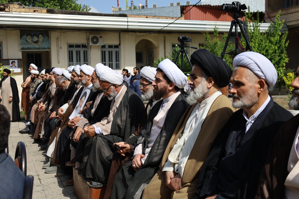 فیلم | تجمع طلاب و روحانیون شهرستان ساری در محکومیت رژیم صهیونیستی