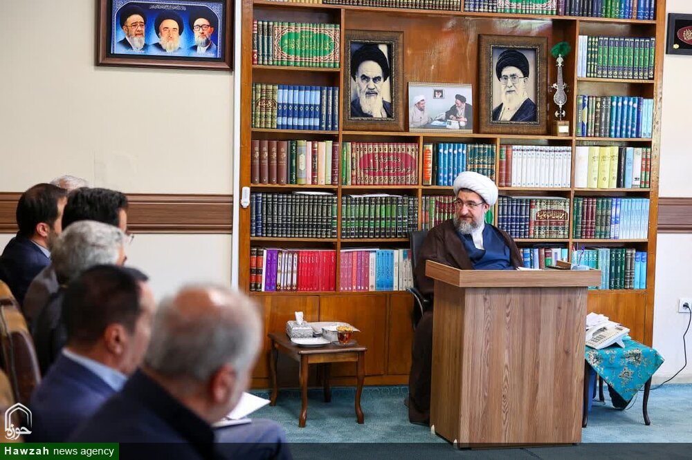 تصاویر / دیدار فرماندار و معاونین شهرستان تبریز با نماینده ولی فقیه در استان آذربایجان شرقی