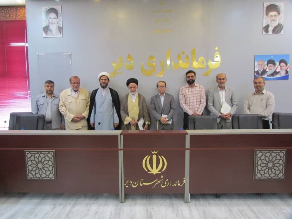 مدیر بنیاد حضرت مهدی(عج) شهرستان دیر معرفی شد