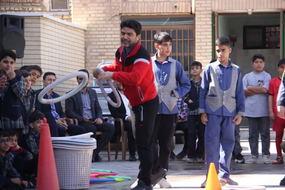 برگزاری مراسم گرامیداشت شهدای ورزشکار در کاشان+تصاویر