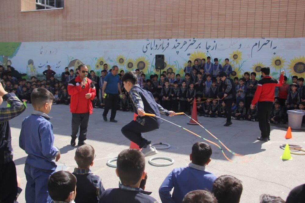 برگزاری مراسم گرامیداشت شهدای ورزشکار در کاشان+تصاویر