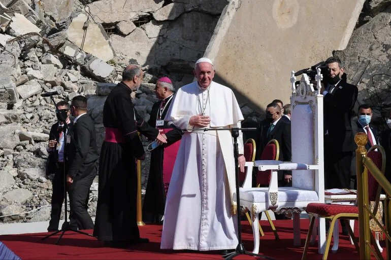Ayat. Sistani's representative in India offers condolences on passing of Pope Francis