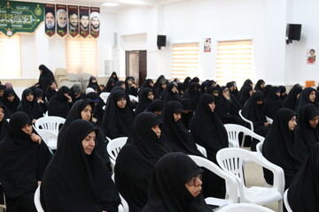 تصاویر/ مراسم سوگواری شهادت امام صادق(ع) در حوزه علمیه خواهران بوشهر