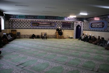 تصاویر/ مراسم عزاداری شهادت حضرت امام صادق(ع) در مرکز مدیریت حوزه علمیه اصفهان
