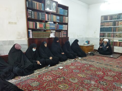 دیدار طلاب و اساتید مدرسه علمیه تخصصی الزهرا (س) ساری با حجت‌الاسلام والمسلمین صدوقی مازندرانی