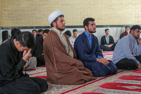 تصاویر/برگزاری درس اخلاق آیت الله موسوی اصفهانی در مدرسه علمیه زنگنه همدان