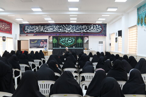 تصاویر/ مراسم سوگواری شهادت امام صادق ع در مدرسه معصومیه س بوشهر
