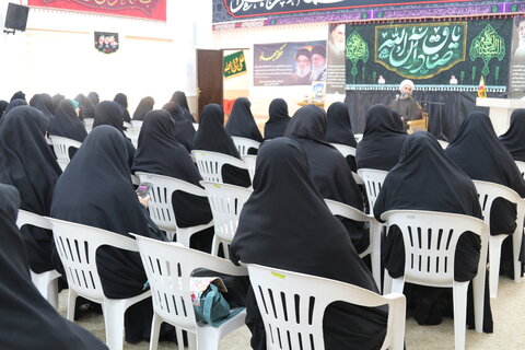 تصاویر/ مراسم سوگواری شهادت امام صادق ع در مدرسه معصومیه س بوشهر