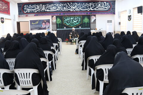 تصاویر/ مراسم سوگواری شهادت امام صادق ع در مدرسه معصومیه س بوشهر