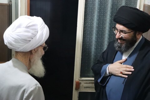 تصاویر | دیدار نماینده ولی فقیه در زنجان با تعدادی از علمای استان در استان قم