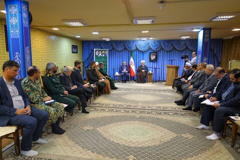 تصاویر | جلسه ستاد هماهنگی و برگزاری مراسم سالگرد شهدای خدمت در تبریز