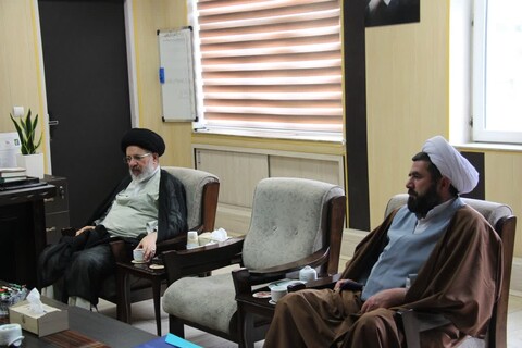 تصاویر/ دیدار امام جمعه شبستر با مدیرکل اوقاف آذربایجان شرقی