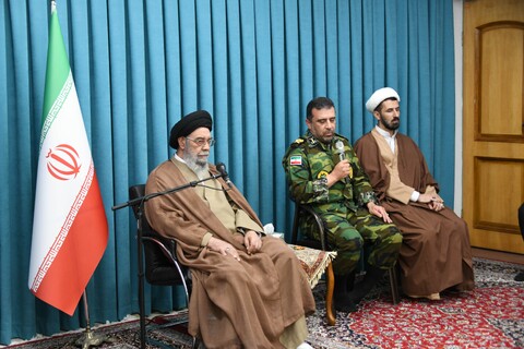 تصاویر| دیدار فرماندهان ارتش و روسای عقیدتی منطقه اصفهان با امام جمعه اصفهان