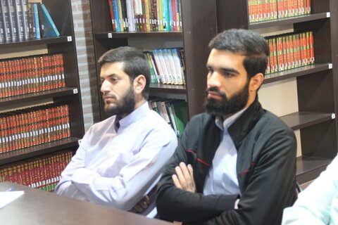 تصاویر / نست بیانیه گام دوم انقلاب اسلامی در مدرسه علمیه سردارین قزوین