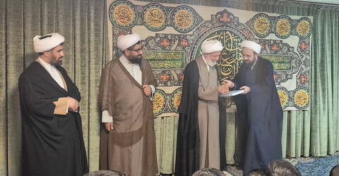 تصاویر/ تجلیل از برگزیدگان مرحله مدرسه ای جشنواره علامه حلی در مدرسه علمیه سالار شهیدان(ع) تبریز