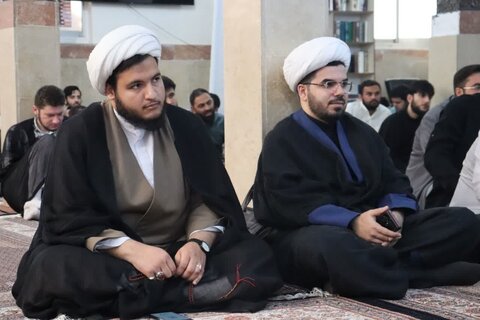 تصاویر/ جلسه اخلاق طلاب مدرسه علمیه امام خمینی (ره) ارومیه