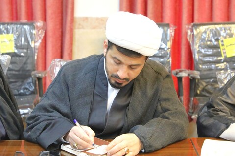 نشست مشترک مسئولین حوزه علمیه و سپاه الغدیر استان یزد