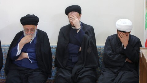 مراسم تکریم و معارفه فرمانده پایگاه مقاومت بسیج مدرسه علمیه مصلی یزد